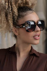 Óculos de Sol Feminino San Keith Valence Turtle