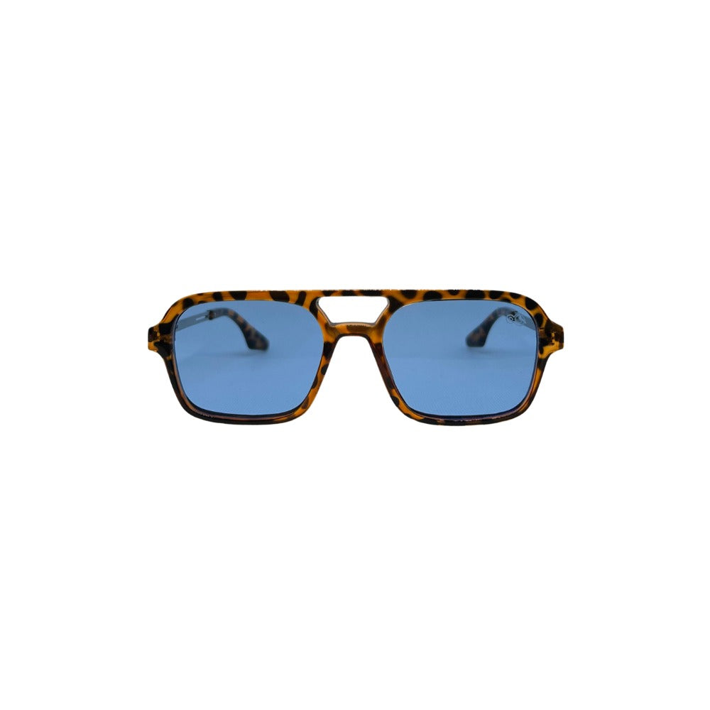 Óculos de Sol Unissex San Keith Ibiza Animal Print Lente Azul
