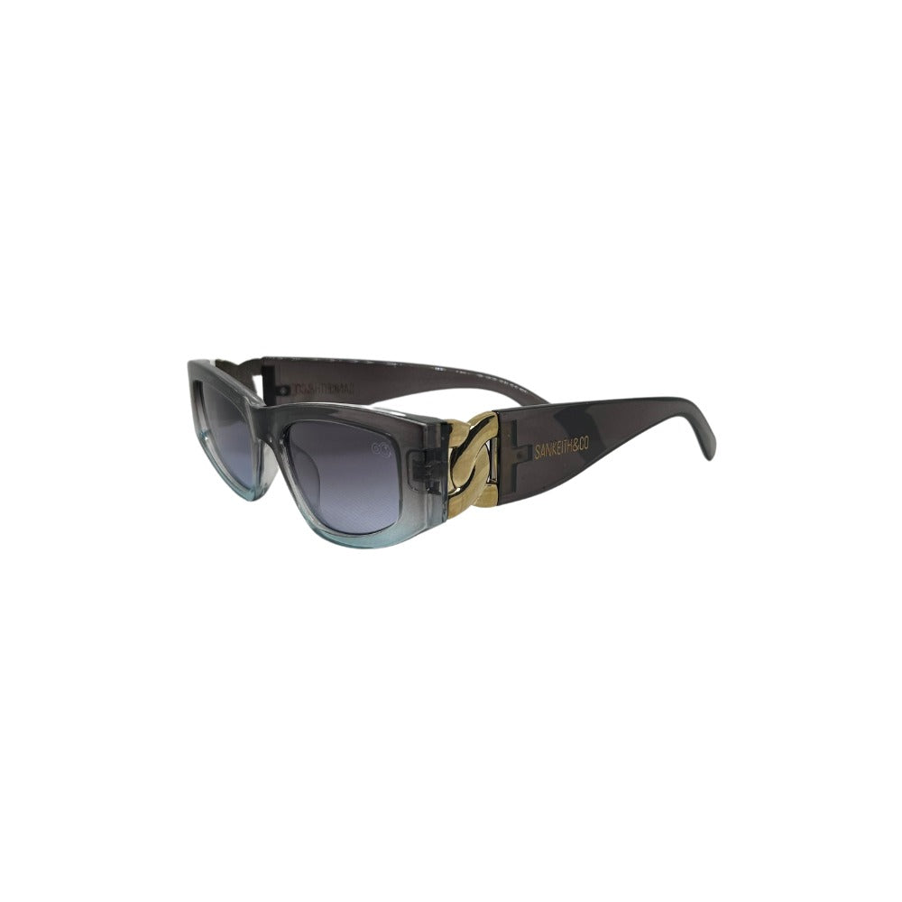 Óculos de Sol Feminino San Keith Bali Azul Degrade