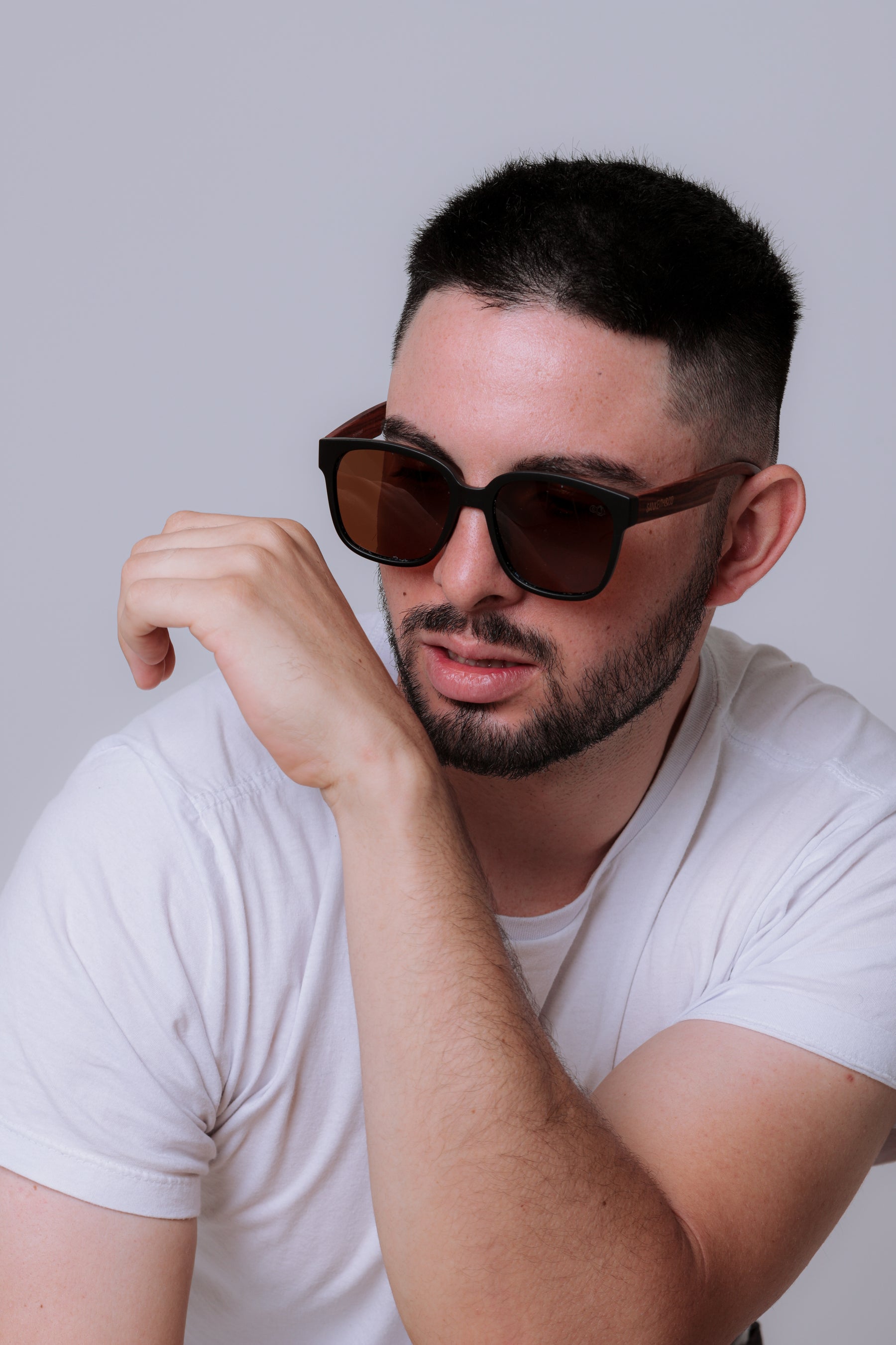Óculos de Sol Unissex San Keith Caioba 2.0 Polarizado Marrom