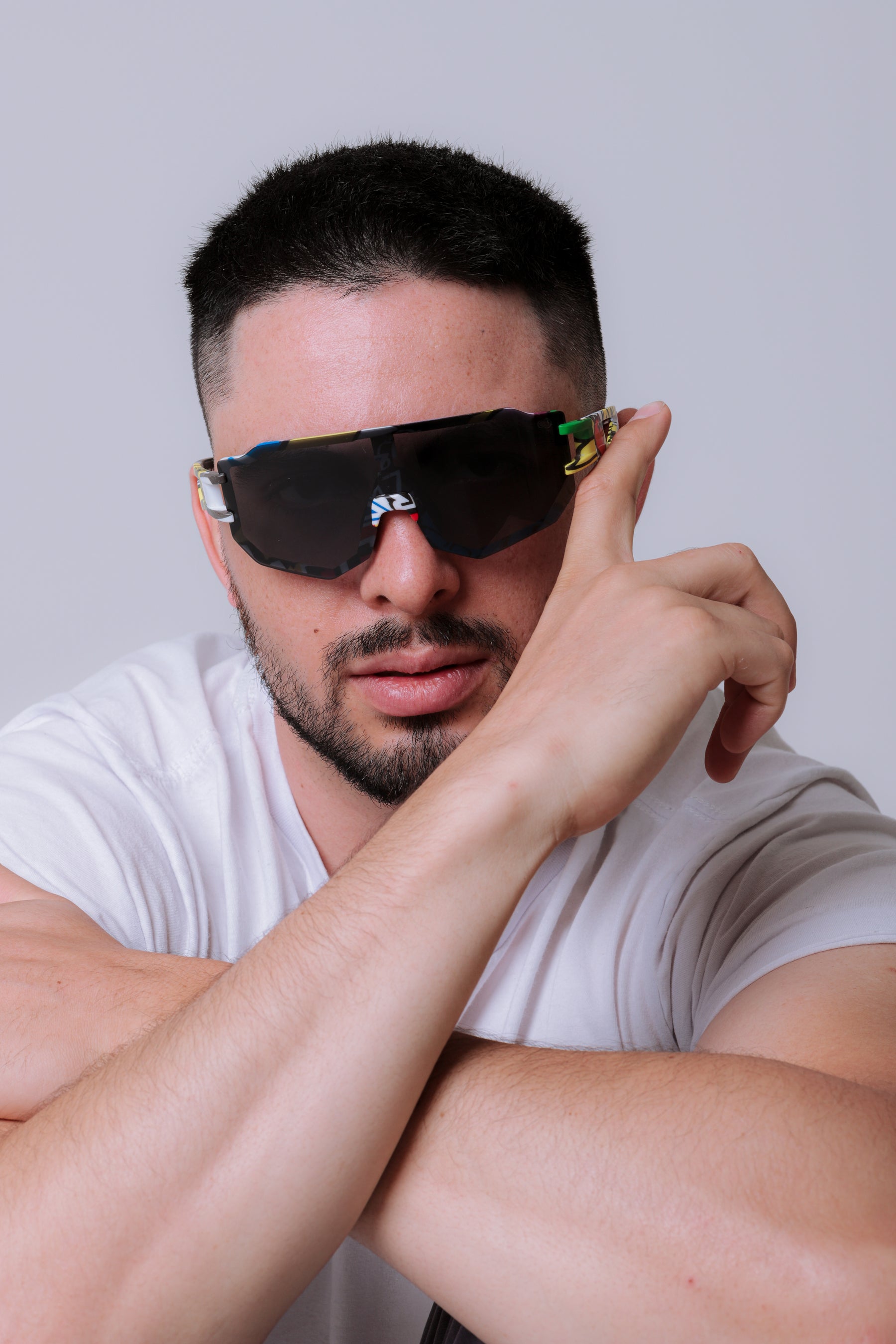 Óculos de Sol Unissex San Keith Vegas Estampado