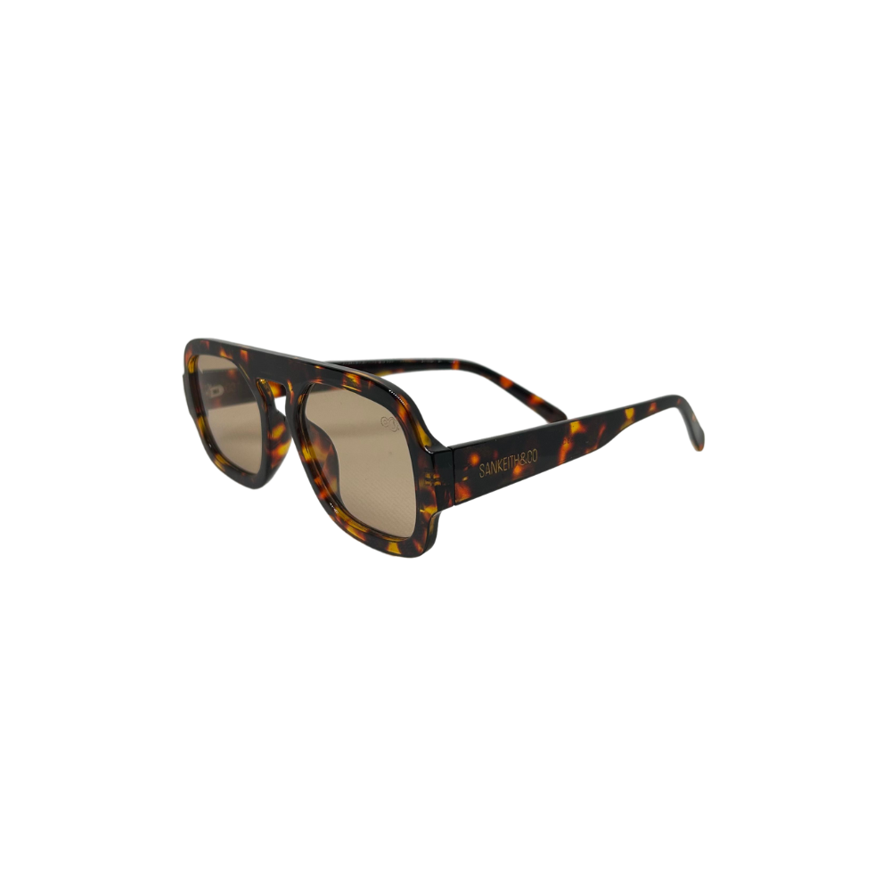 Óculos de Sol Feminino San Keith Miami Animal Print