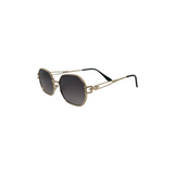 Óculos de Sol Unissex San Keith Porto Dourado Lente Degrade