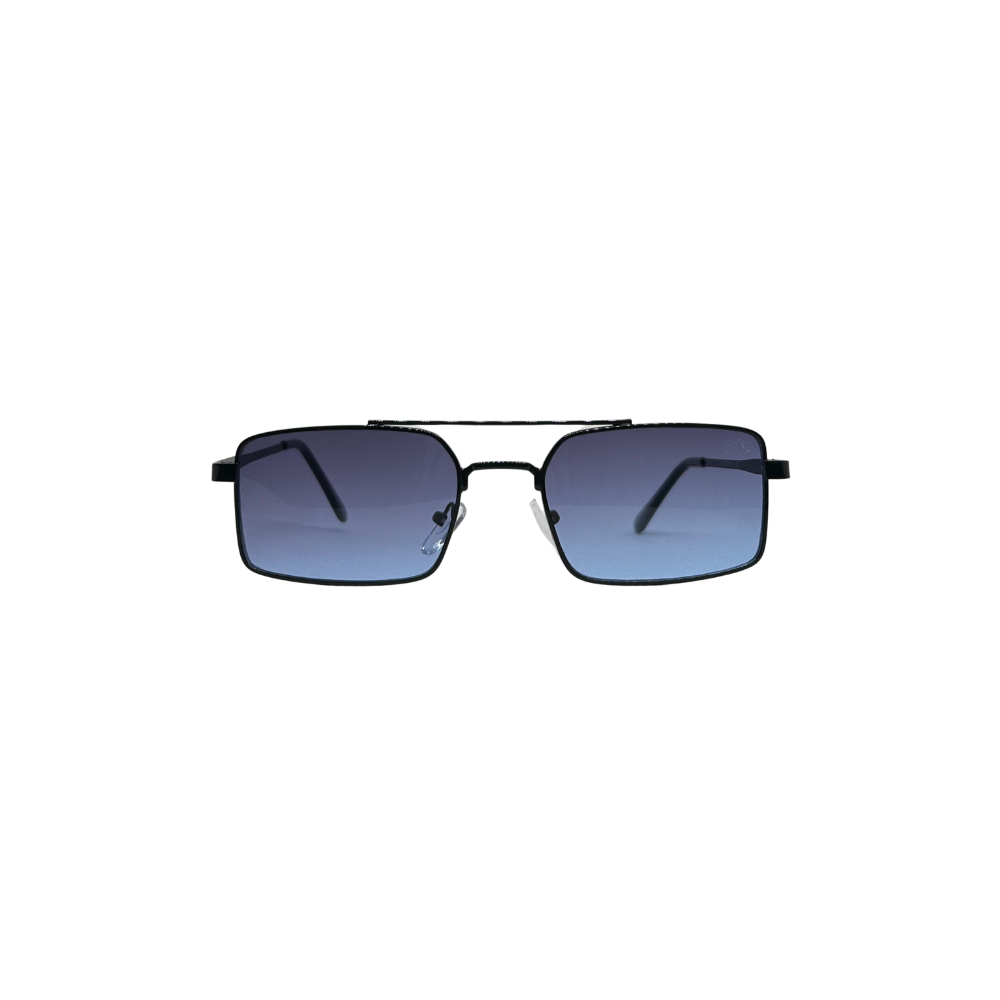 Óculos De Sol Masculino San Keith Sparta Preto Lente Azul