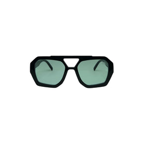 Óculos de Sol Unissex San Keith Londres Preto Lente Verde