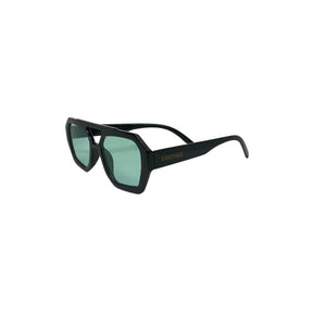 Óculos de Sol Unissex San Keith Londres Preto Lente Verde
