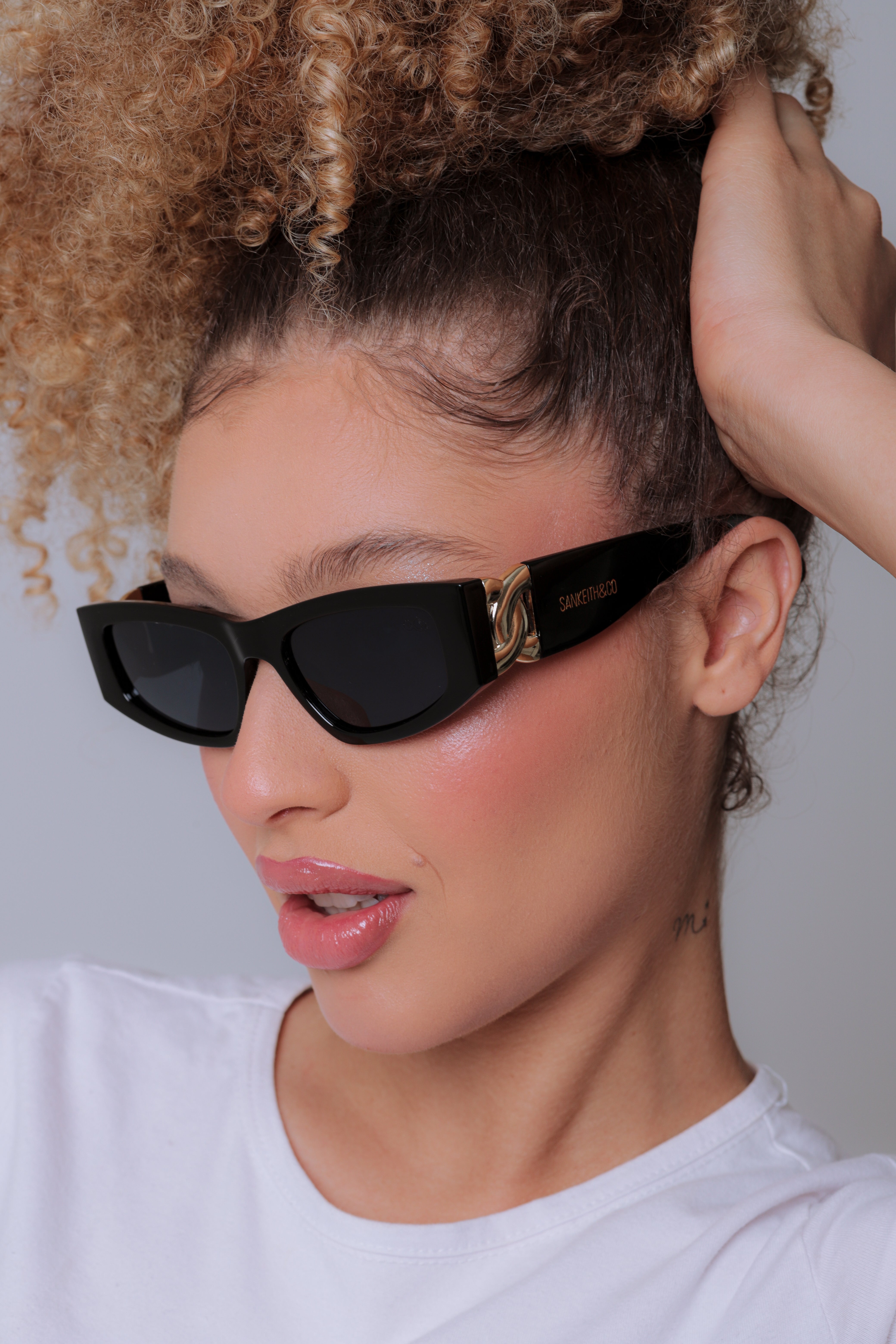 Óculos de Sol Feminino San Keith Bali Preto