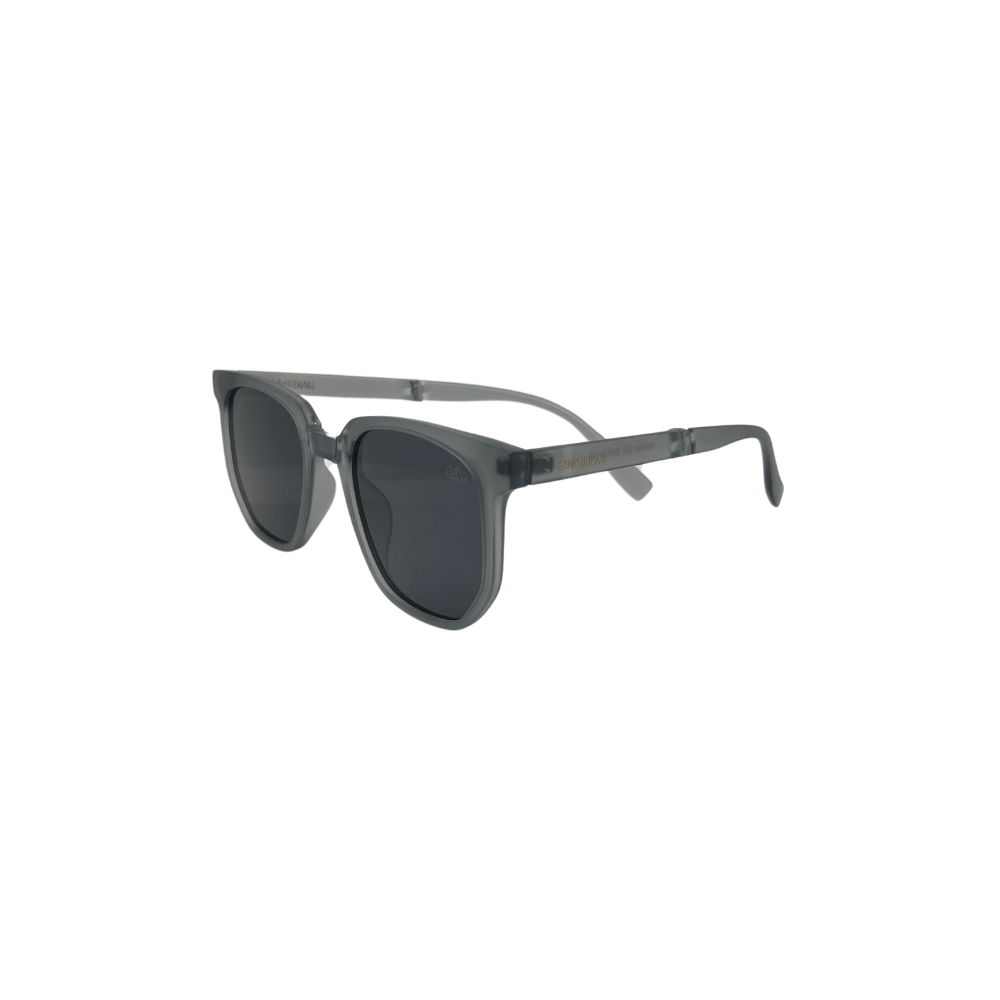 Óculos de Sol Masculino San Keith Articulado Quadrado Grafite