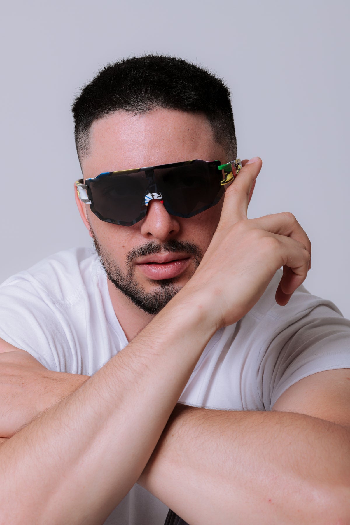 Óculos de Sol Unissex San Keith Vegas Estampado