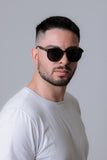 Óculos de Sol Masculino San Keith Veneza Quadrado Preto