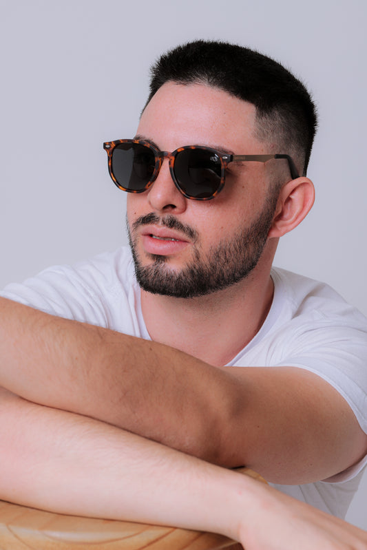 Óculos de Sol Masculino San Keith Veszprém Quadrado